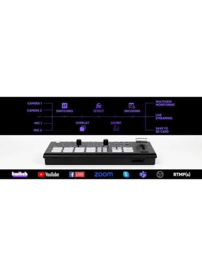 OSEE GoStream Deck HDMI/USB Live Streaming Video Switcher - Image 2